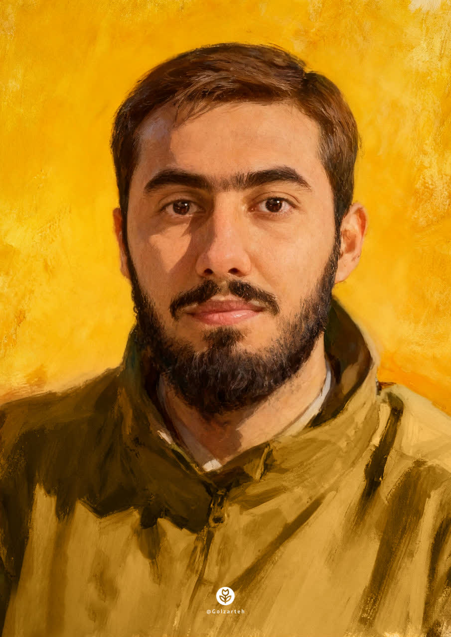 تصویرسازی چهره شهید آرمان علی وردی